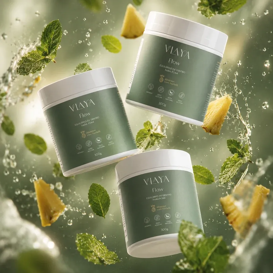 Kit 3 Potes VLAYA Flow